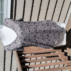 Gray printed t-shirt